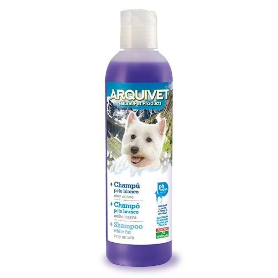 SHAMPOO naturale specifico per CANI CON PELO BIANCO 250ml 