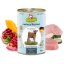 GRANATAPET UMIDO Grain Free VITELLO E CONIGLIO CON ZUCCHINE, ZUCCA E OLIO DI LINO LIEBLING's MAHLZEIT 800 GR