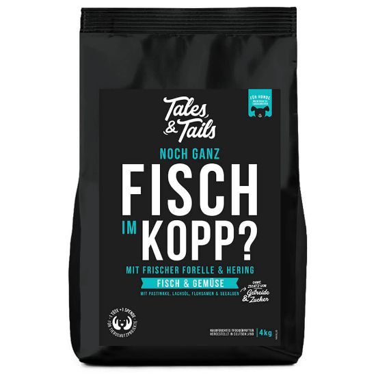 TALES & TAILS TROTA E ARINGA SEMIUMIDO GRAIN FREE 4 KG 