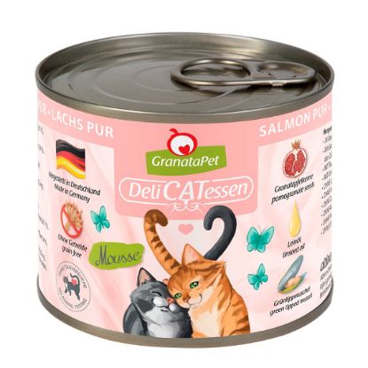 GRANATAPET GATTO UMIDO DELICATESSEN PUR SALMONE 200 gr.