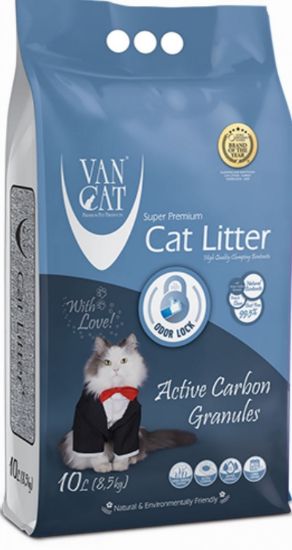 LETTIERA GATTI VANCAT AGGLOMERANTE CARBONI ATTIVI 10 LITRI