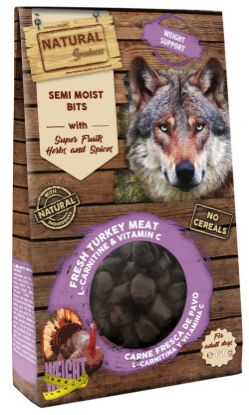 SNACK ARTIGIANALE CANI MORBIDI BITES - WEIGHT DIET SUPPORT 150 gr NATURAL GREATNESS