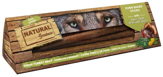 SNACK ARTIGIANALE CANI STICKS ESSICCATI- DETOX SUPPORT 150 gr NATURAL GREATNESS 