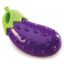 GIOCO MELANZANA in GOMMA 14 cm massaggia gengive 
