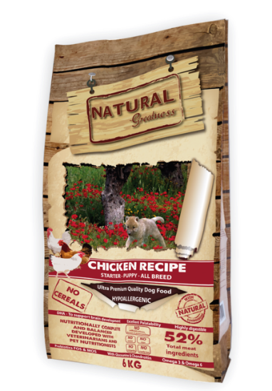 Immagine di NATURAL GREATNESS POLLO STARTER / PUPPY E ADULTO  15 KG 