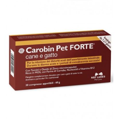 CAROBIN PET FORTE 30 COMPRESSE NBF LANES  