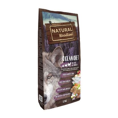 NATURAL WOODLAND OCEAN DIET 15 KG low grain