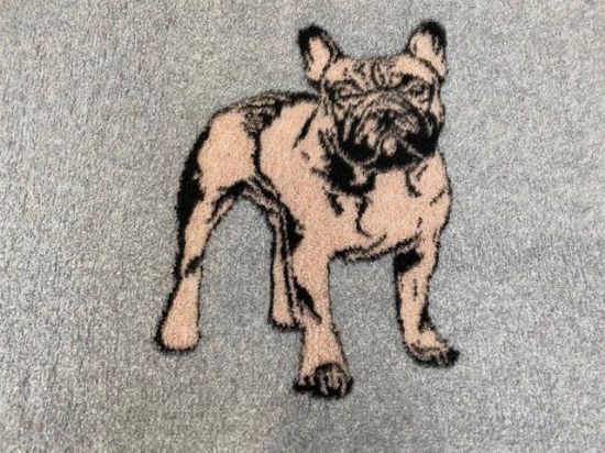 Tappeto VET BED BULLDOG FRANCESE tg. M 100 X 75 cm antiscivolo