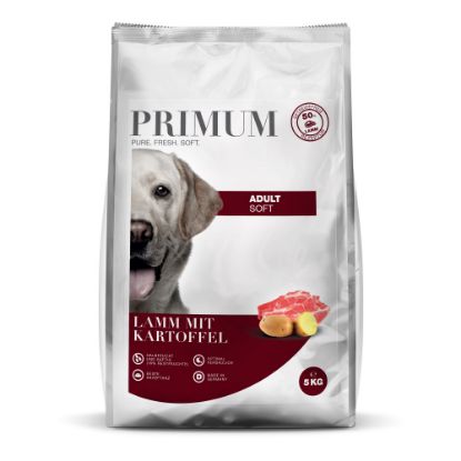 Immagine di SECCHIELLO ERMETICO SFUSO PRIMUM SEMIUMIDO AGNELLO 3 KG GRAIN FREE 50/50 