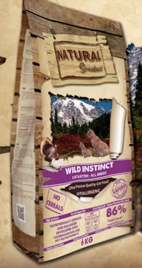 Immagine di NATURAL GREATNESS I WILD INSTINCT TAGLIA LARGE 18  kg ( 15 + 3)  GATTO CUCCIOLI E ADULTO