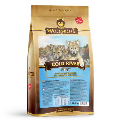 12,5 KG TROTA PUPPY COLD RIVER  WOLFSBLUT