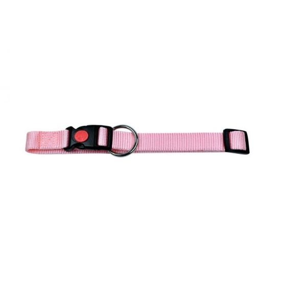 COLLARE TOPMAST CON SGANCIO ROSA 2,5 CM x 45-70 cm (dimensione collo) 