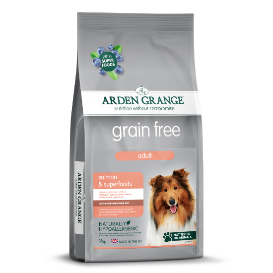 2 KG SALMONE PATATE DOLCI ARDEN GRANGE ADULTO GRAIN FREE