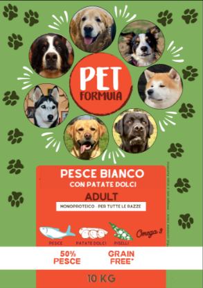 PETFORMULA ADULTO PESCE BIANCO  2 KG   GRAIN FREE