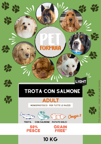 PETFORMULA LIGHT / SENIOR TROTA ADULTO GRAIN FREE 2 KG