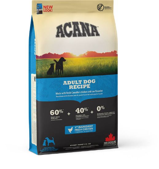 ACANA HERITAGE ADULT DOG 11,4 kg SPEDIZIONE GRATIS