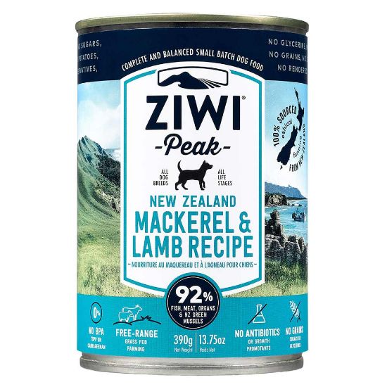 ZIWI UMIDO CANE AGNELLO SGOMBRO 390 GR.