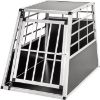 KENNEL INCLINATO PROFESSIONALE PER CANI IN ALLUMINIO (91 X 65 X 69 c m ) 