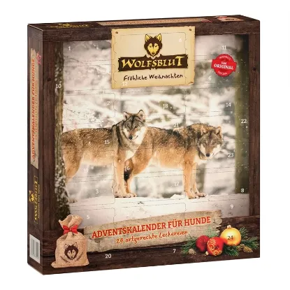 CALENDARIO AVVENTO X CANI BRAND WOLFSBLUT 100% GRAIN FREE   (idoneo anche per 2 cani)