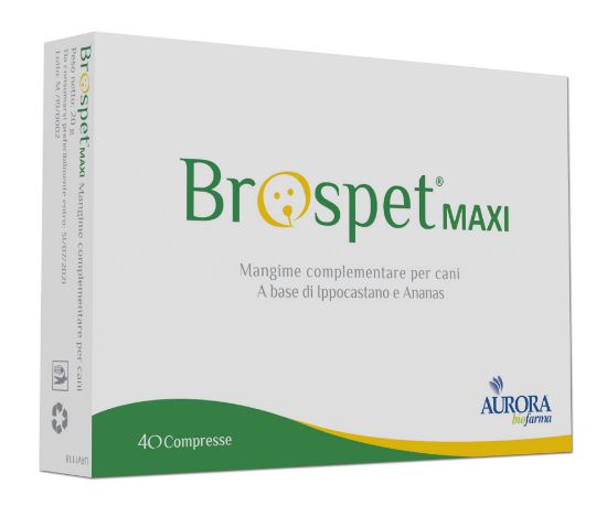 BROSPET MAXI 40 COMPRESSE PER OTOEMATOMI