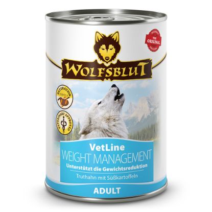 WOLFSBLUT WEIGHT MANAGEMENT TACCHINO UMIDO CANE VETLINE 395 GR