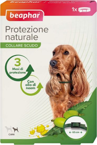 Collare olio di neem cane  medio  ( fino a 65 cm) BEAPHAR 