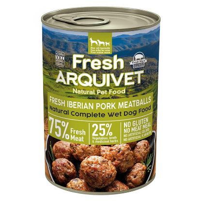 ARQUIVET POLPETTE MEATBALLS AL MAIALE 400 GR. UMIDO CANE