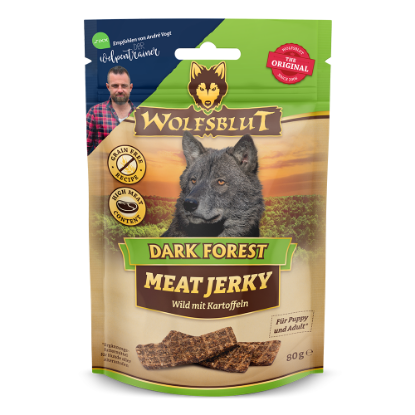  WOLFSBLUT SOFT SNACK MEAT JERKY  DARK FOREST 80 GR.