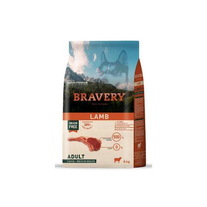 BRAVERY AGNELLO ADULTO 4 KG GRAIN FREE 