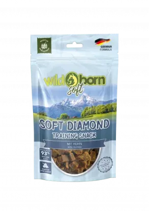 WILDBORN SOFT DIAMOND SNACK POLLO 100 GR. GRAIN FREE