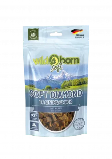 WILDBORN SOFT DIAMOND SNACK POLLO 100 GR. GRAIN FREE