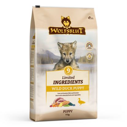  WOLFSBLUT ANATRA PUPPY 9 KG LIMITED INGREDIENT  GRAIN FREE 