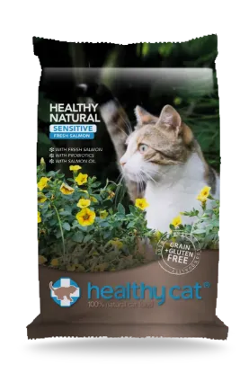 HEALTHYCAT SALMONE GATTO 4 kg GRAIN FREE kitten e adult