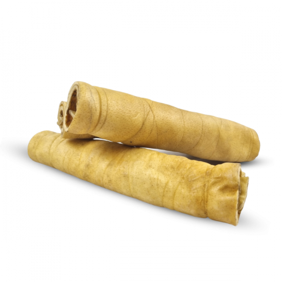 NUCA BOVINO SUPER ROL  25  cm JUMBO  250 GR SNACK per la MASTICAZIONE TOPSELL 