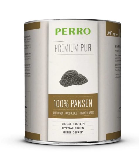 PERRO 820 GR TRIPPA VERDE DI MANZO PUR GRAIN FREE UMIDO CANE