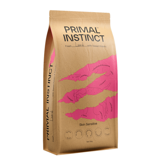 PRIMAL INSTINCT AGNELLO 2 KG SENSITIVE SKIN GRAIN FREE