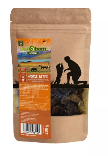 200 GR. CAVALLO ESSICATO BITES SNACK SOFT WILDBORN