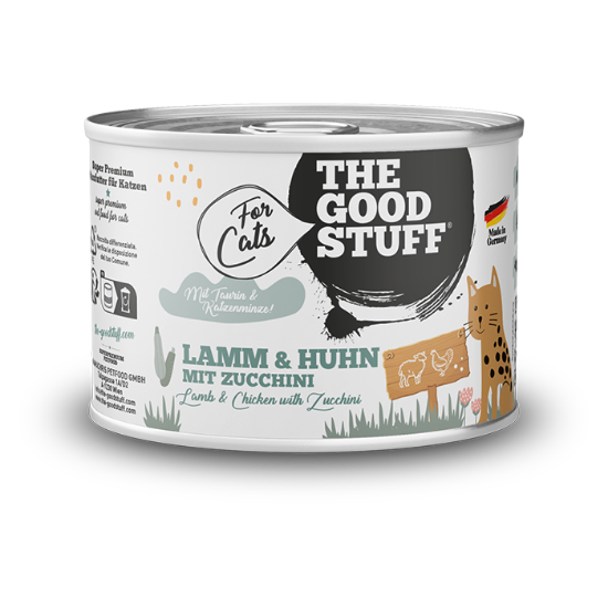 THE GOODSTUFF AGNELLO E POLLO  200 GR. UMIDO GATTO  COMPLETO 