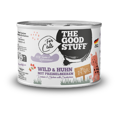 THE GOODSTUFF SELVAGGINA E POLLO  200 GR. UMIDO GATTO  COMPLETO 