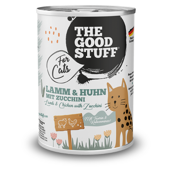 THE GOODSTUFF AGNELLO E POLLO  400 GR. UMIDO GATTO  COMPLETO 