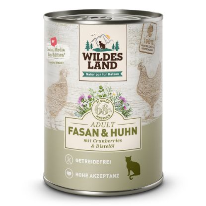 400 GR FAGIANO POLLO WILDES LAND UMIDO GATTO