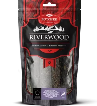 RIVERWOOD STRISCE CERVO ESSICCATA 150 GR. GRAIN FREE