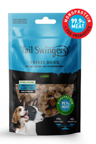 CUBETTI FREEZE DRIED DI AGNELLO TAILSWINGERS 