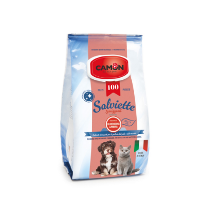 Immagine di BOX 100 SALVIETTINE MIRRA CLOREXYDINA  || SALVIETTE