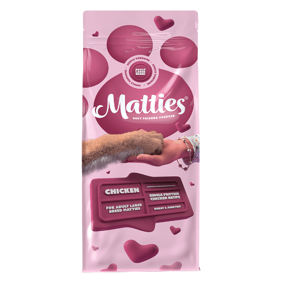 MATTIES LOW GRAIN POLLO TG MEDIO GRANDI 12  KG CANE ADULTO 